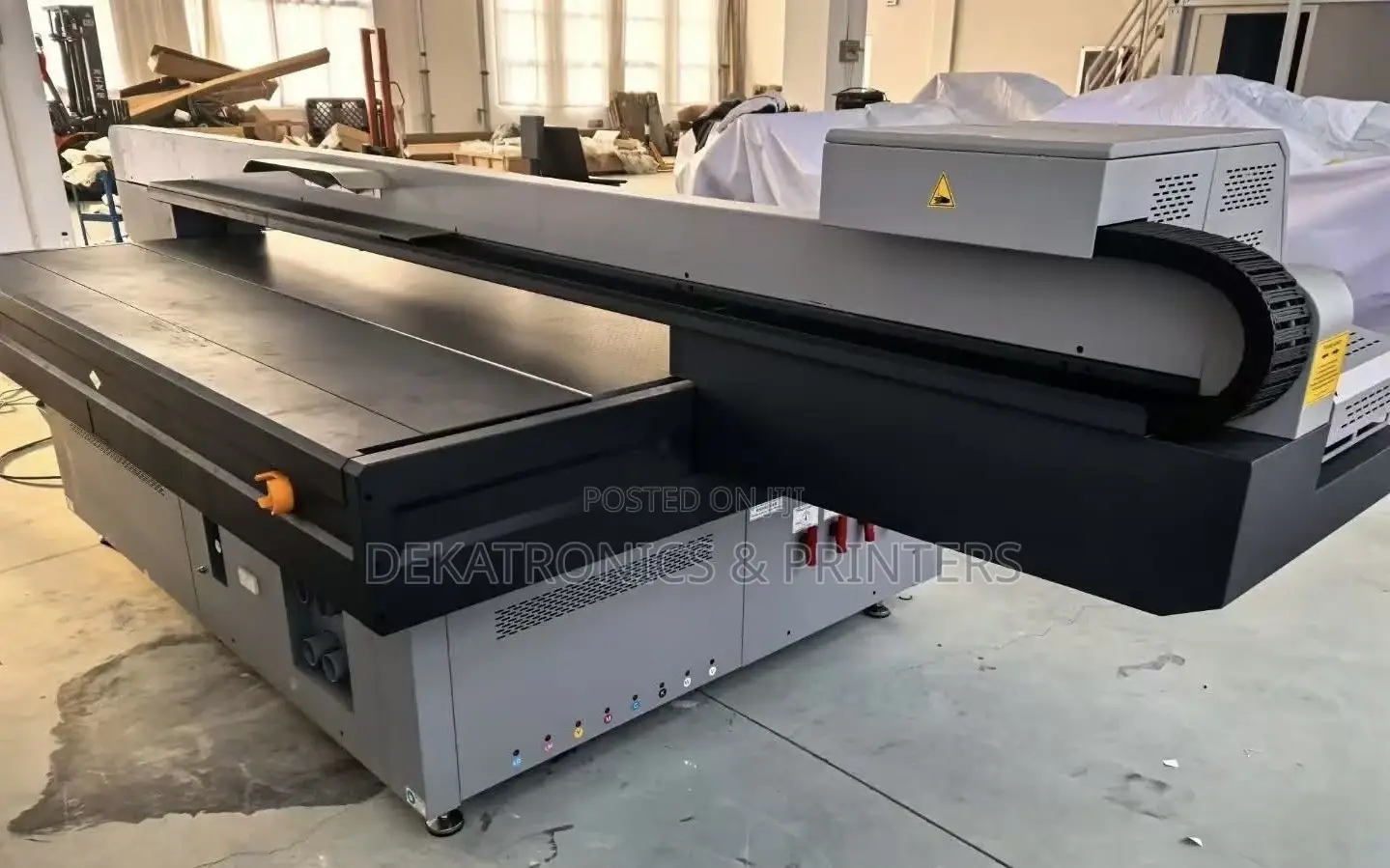 8ft by 4ft Uv Flatbed Printer With 4pcs Richo Heads