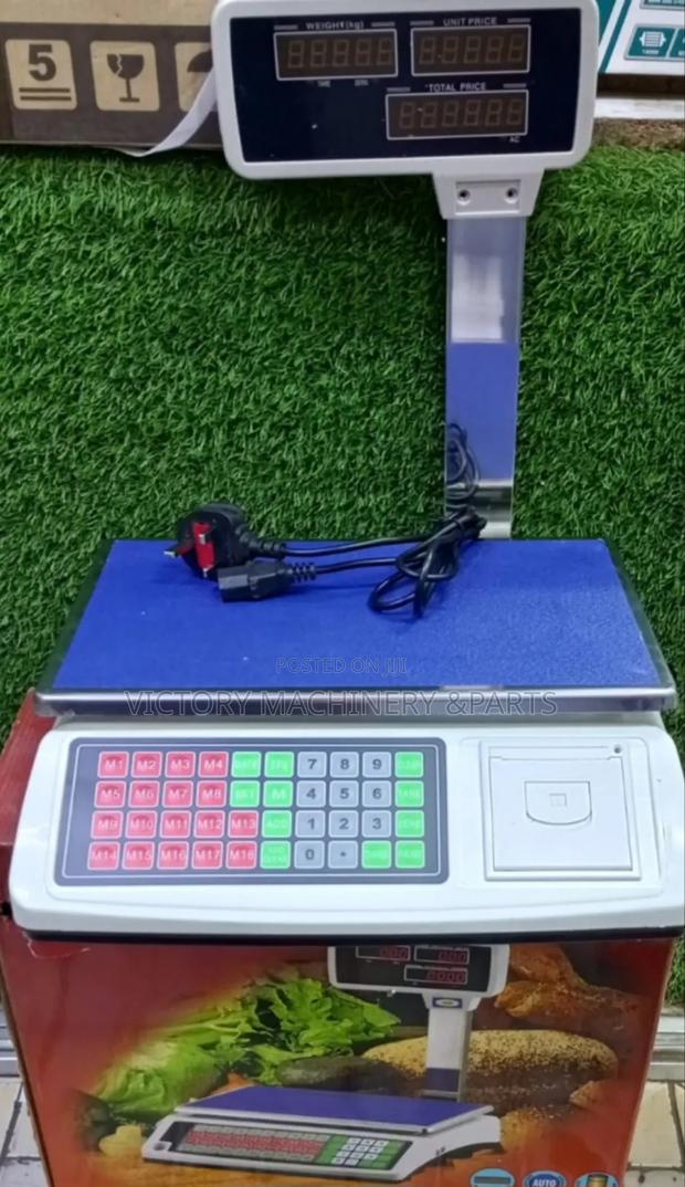 Receipt Scale - main view