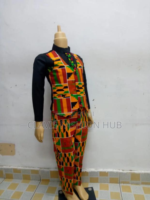 Kids Kitenge Halfcoats and Trouser - thumbnail 2