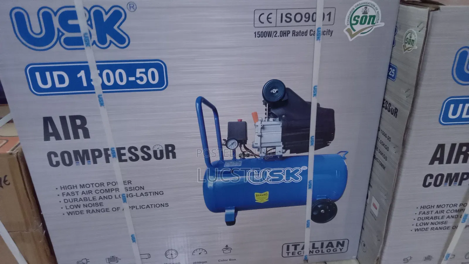Usk Ud 1500-50 Air Compressor.