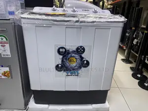 Von VWM-10ahk Twin Tub Washing Machine, White - 10kg