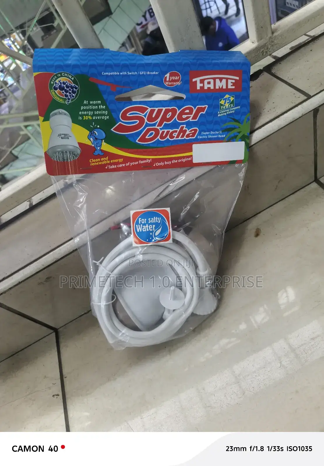 Fame Instant Shower, Hard Water Shower Heater