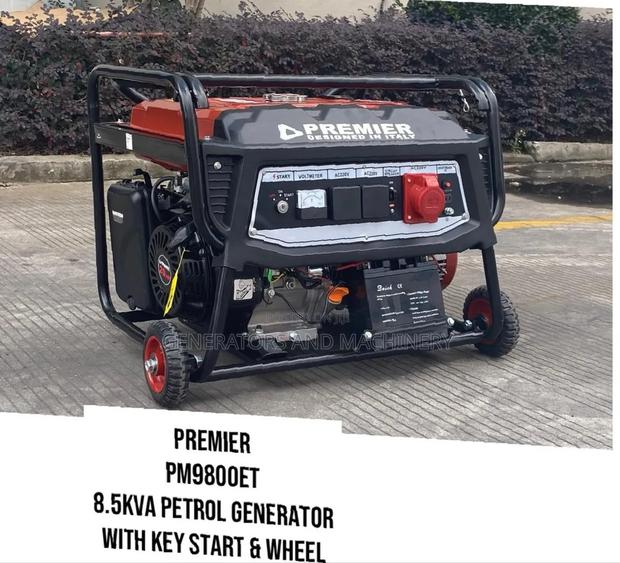 8.5kva Keystart and Wheel Generator