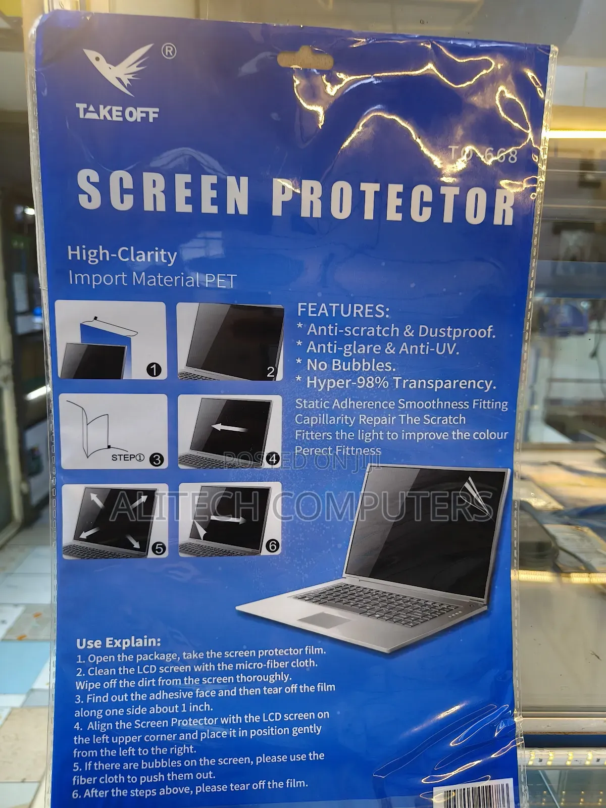 Laptops Anti-Glare Anti-Uv