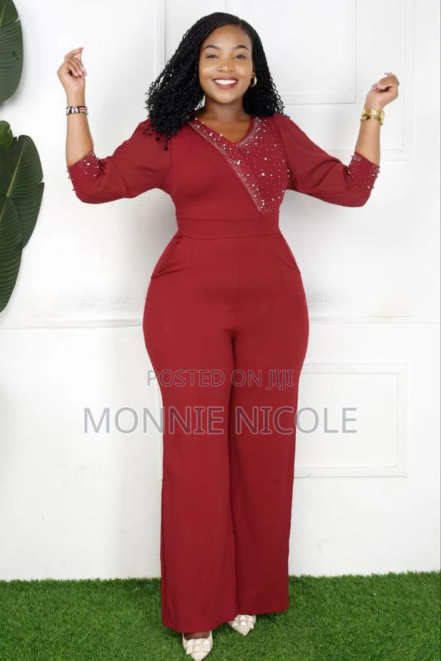 Black Office Jumpsuit - thumbnail 3