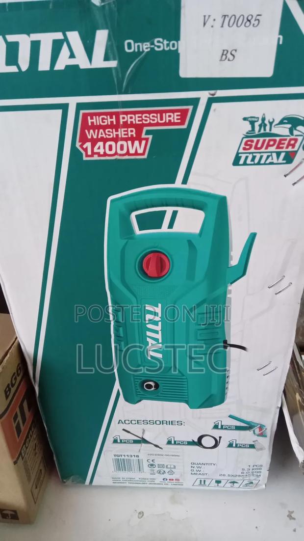 Total 1400w High Pressure Washer. - thumbnail 2