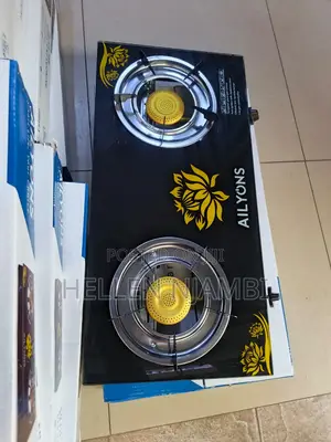 Ailyons 2 Burner Glass Top Infrared Gas Cooker
