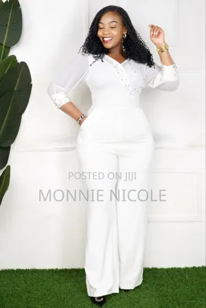 White Classy Jumpsuit