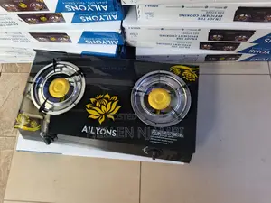 Ailyons Table Top 2 Burner Infrared Gas Cooker