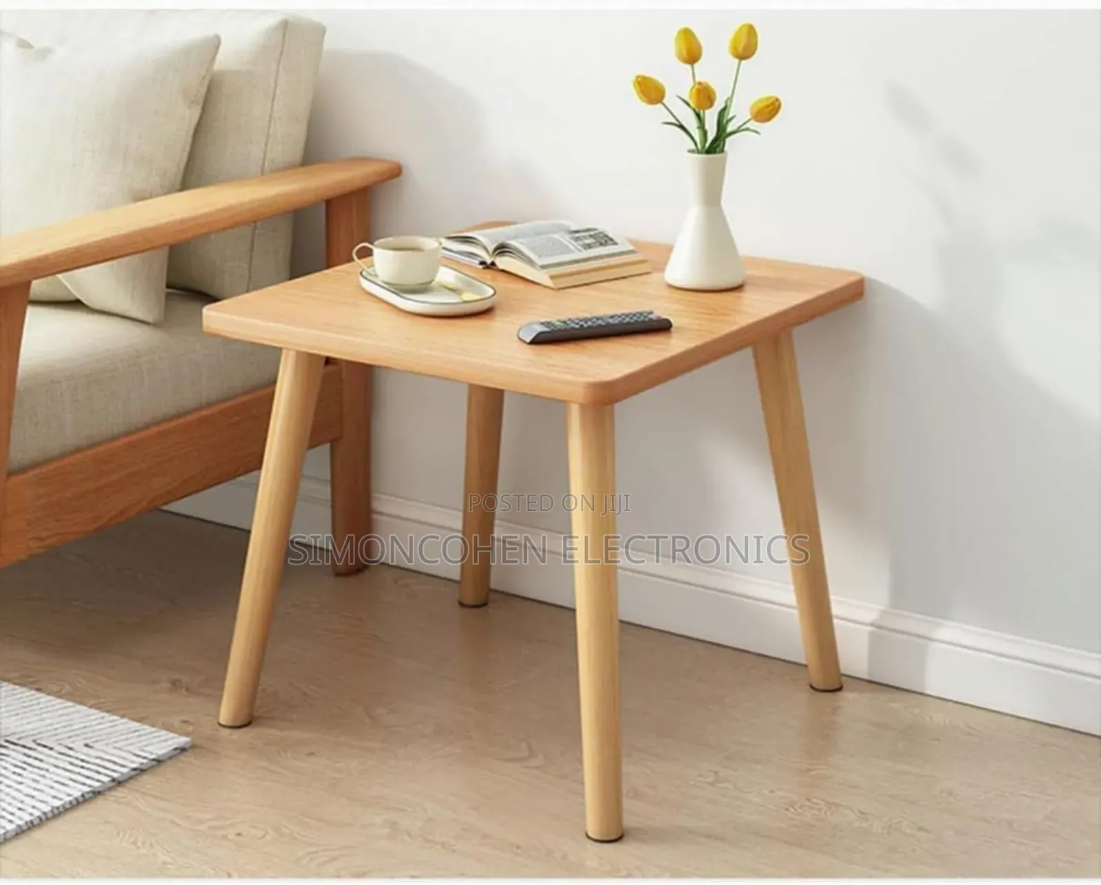 Contemporary Square Shaped Side Table/Stool