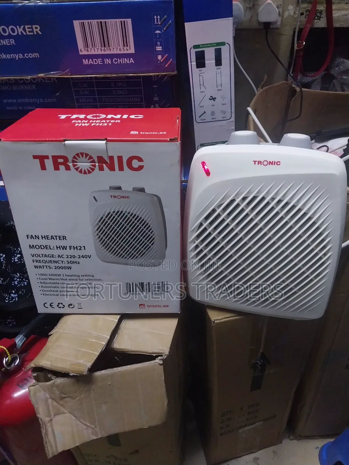 Tronic Room Heater With Fan