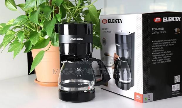 Electric Coffee Maker 1.2ltr / Elekta Coffee Maker - thumbnail 2