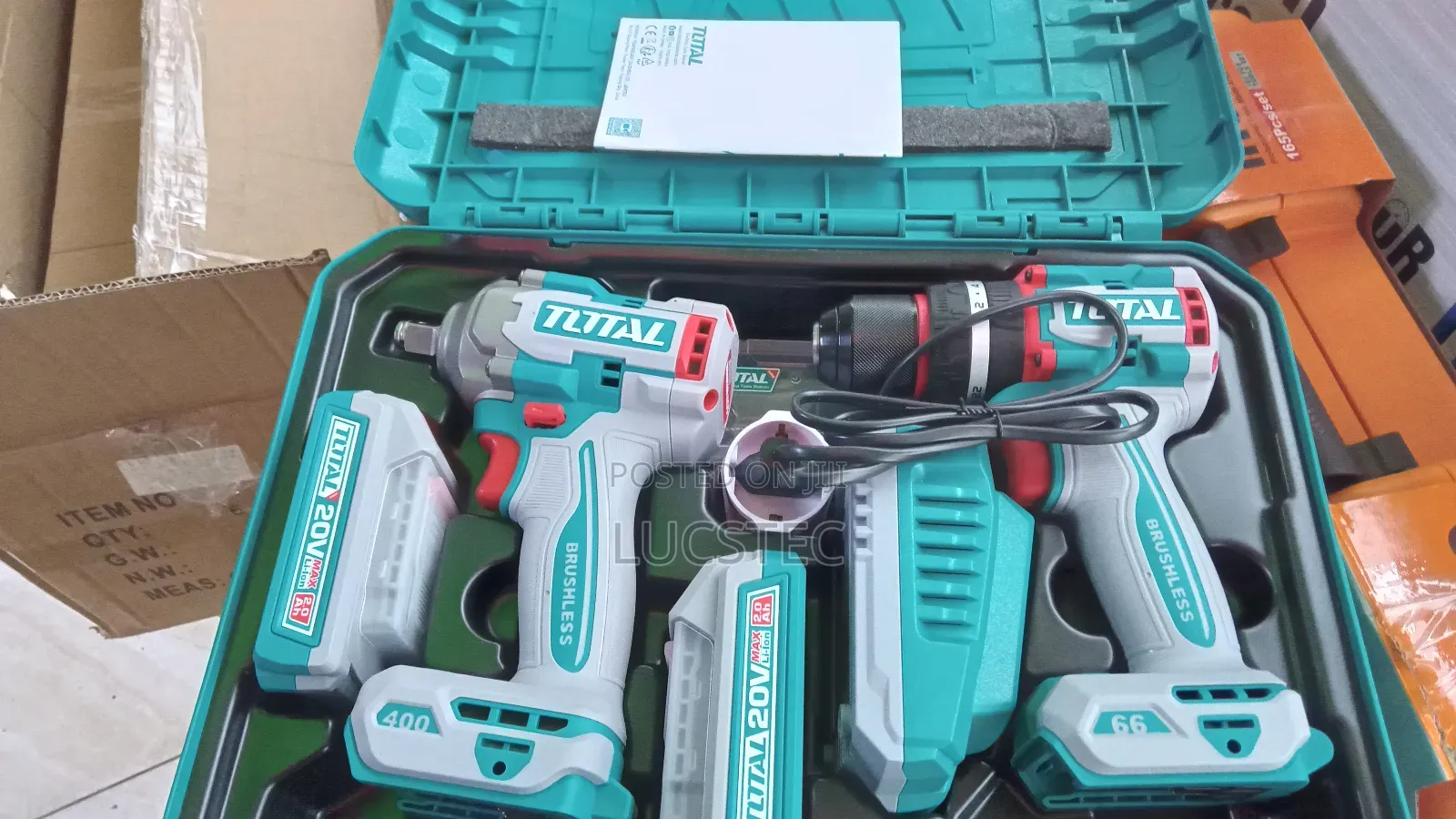 Total Cordless Impact Wrench