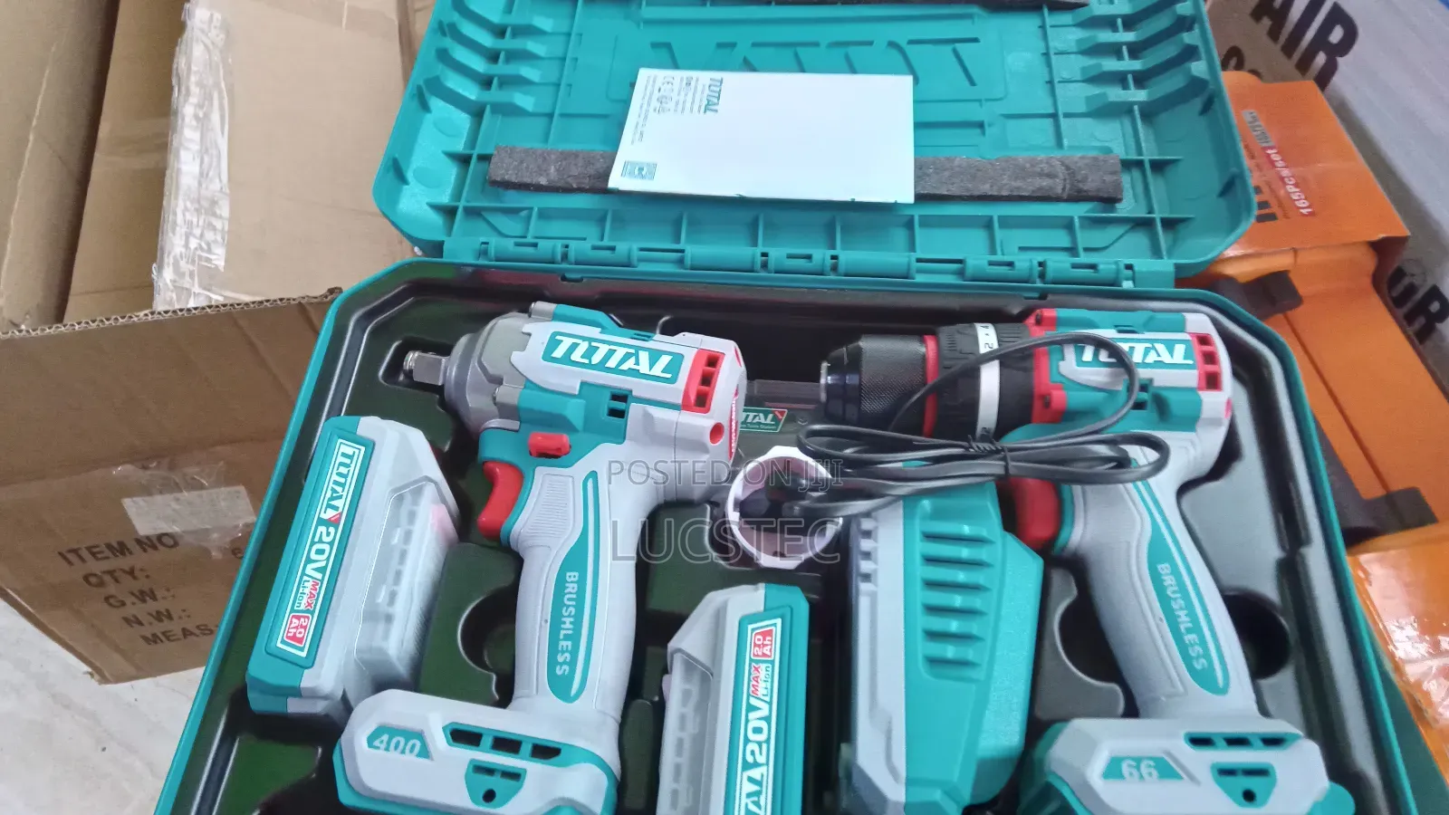 Total Cordless Impact Wrench
