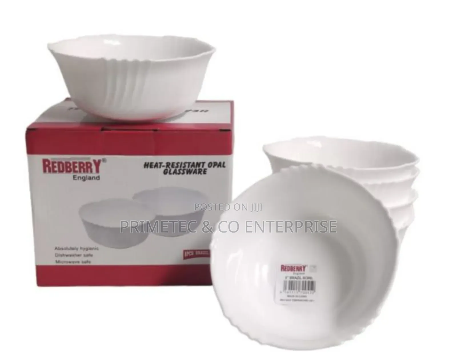 6pcs White Bowls