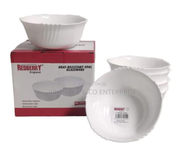 6pcs White Bowls - main view