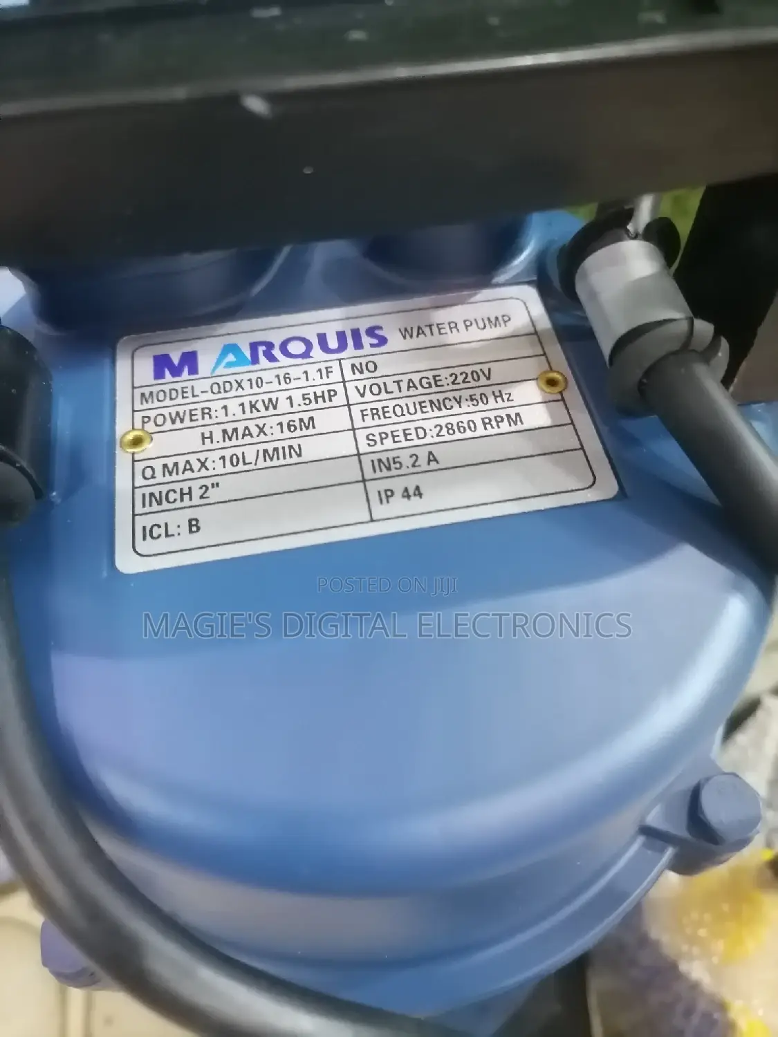 Well Performing 2" Marquis Submersible Pump