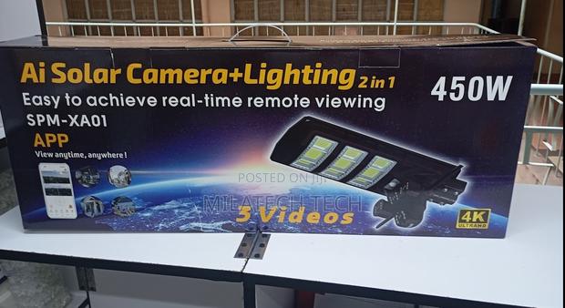 4g Solar Powered Ai CCTV Camera on 450w View All