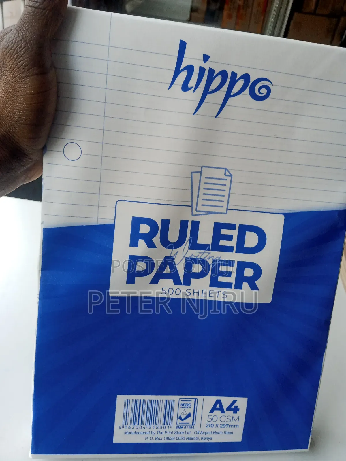 Fullscaps Ruled Paper Ream