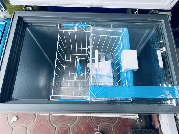 Von Vafc20dhg Chest Freezer, 198l - Silver - thumbnail 4