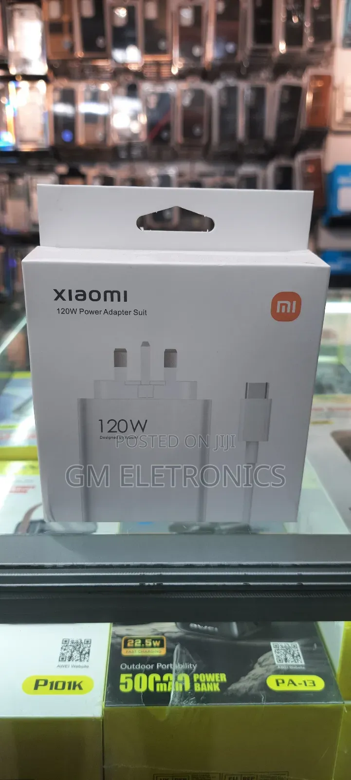 120w Ultra Fast Charger With Usb-c Cable.-mi