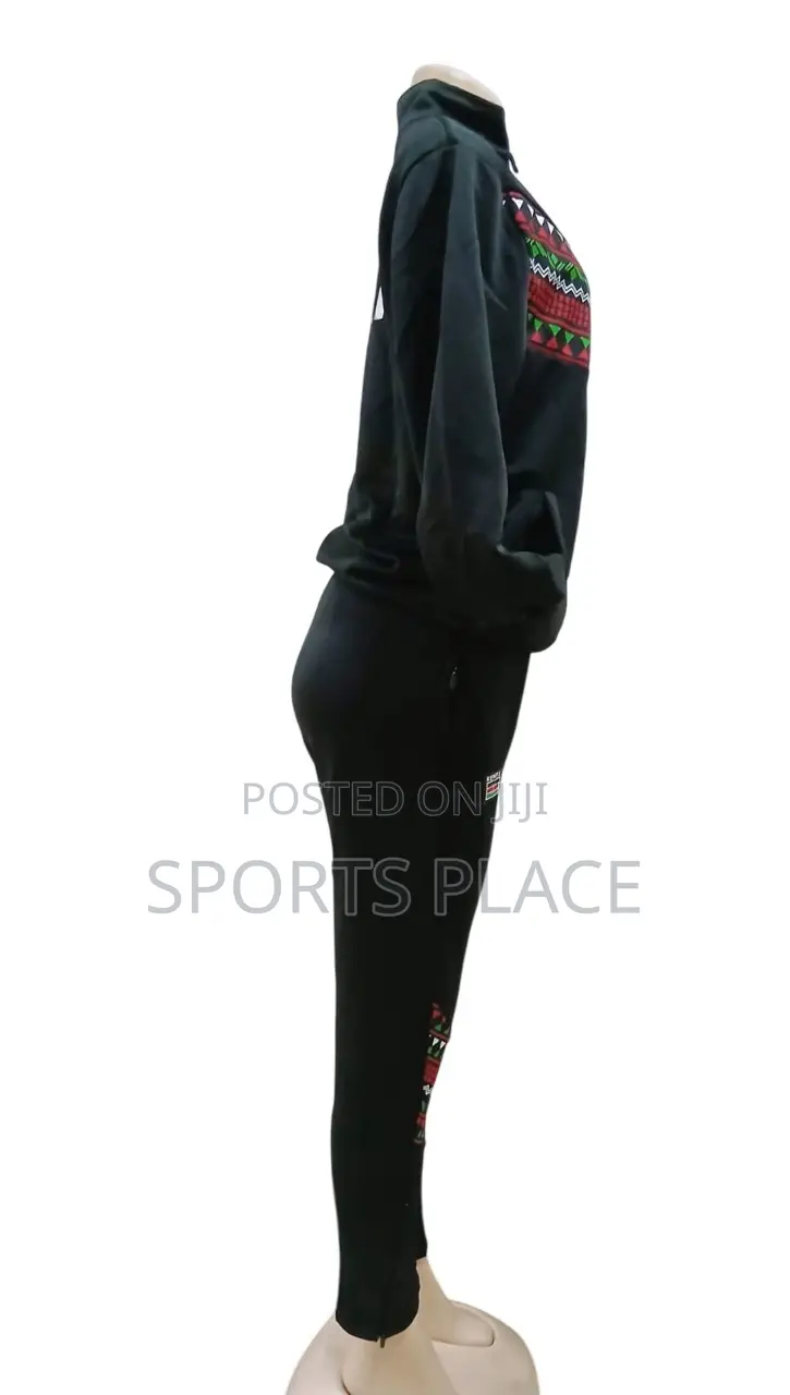Black Team Kenya Tracksuit for Ladies and Gents
