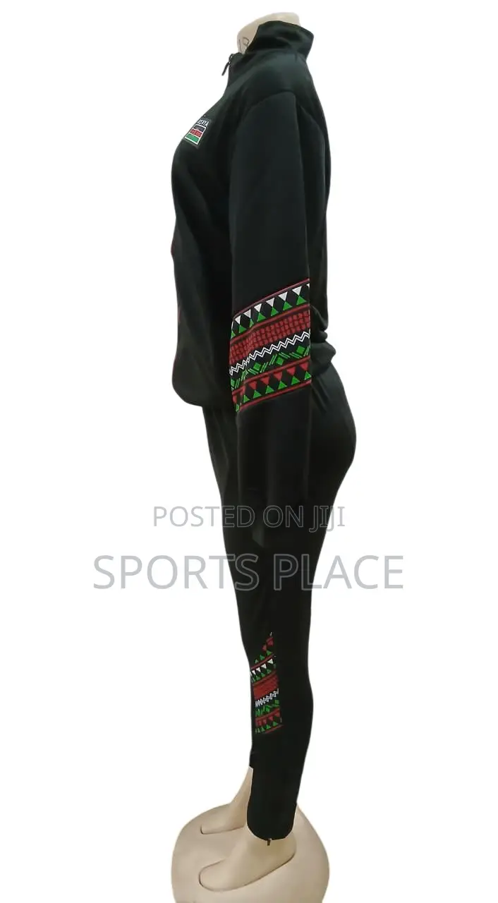 Black Team Kenya Tracksuit for Ladies and Gents