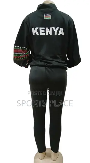 Black Team Kenya Tracksuit for Ladies and Gents