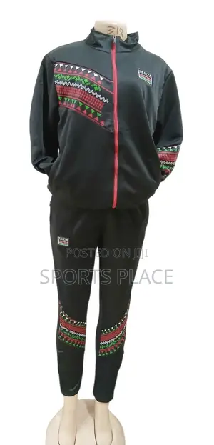 Black Team Kenya Tracksuit for Ladies and Gents