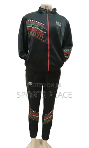 Black Team Kenya Tracksuit for Ladies and Gents