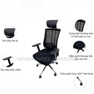 Orthopedic Office Chair With Lumbar Support
