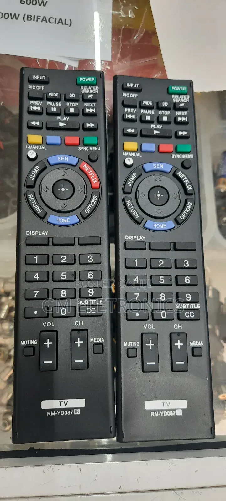 Sony Digital Replacement Remote - Free Batteries Available
