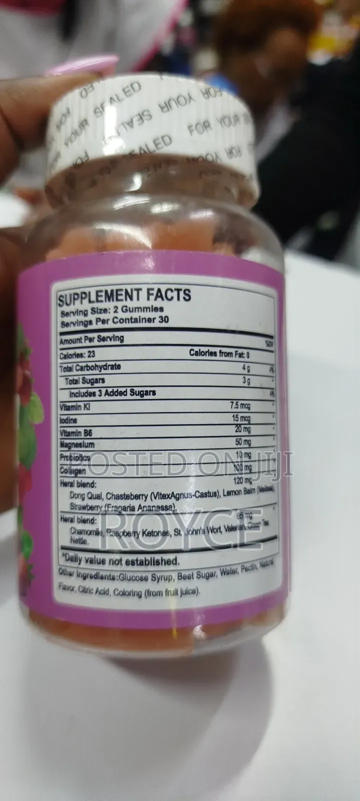 PMS Relief Hormone Balance Gummies