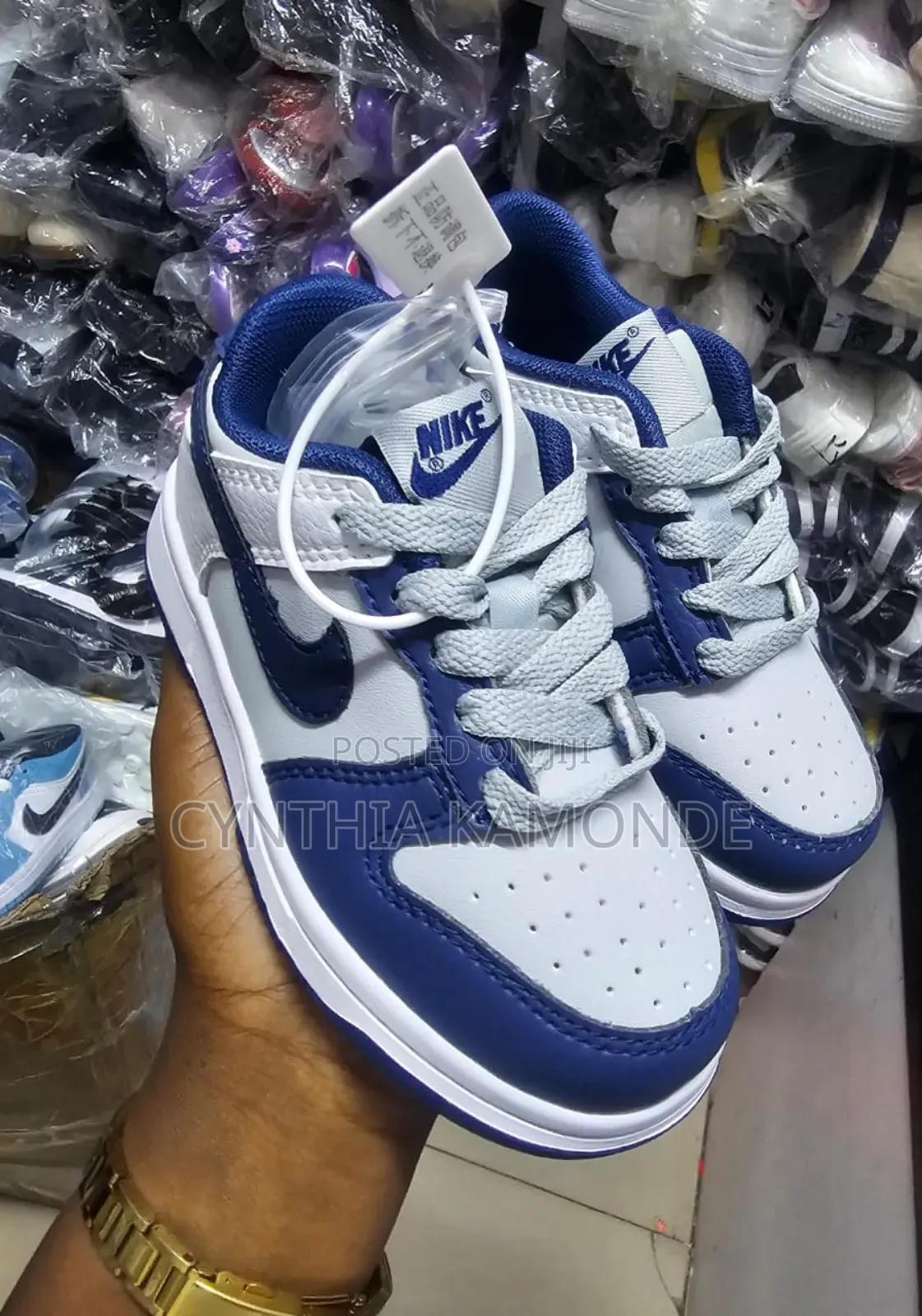 Blue Nike Sneakers Kids