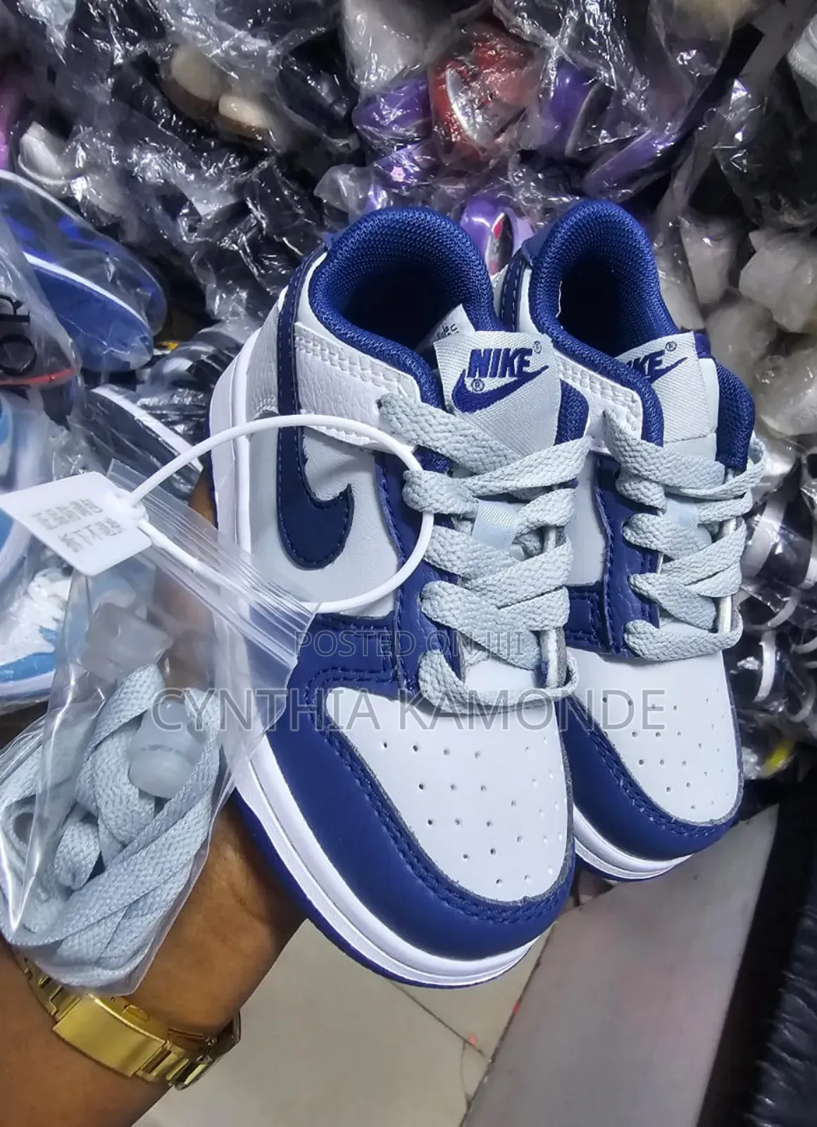 Blue Nike Sneakers Kids