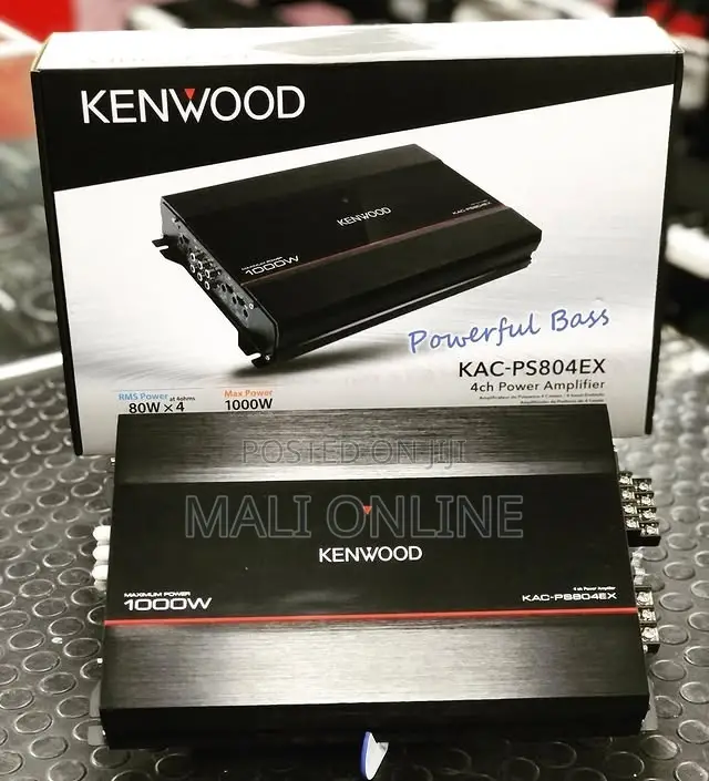 Kenwood Kac-ps804ex 4-channel Car Amplifier 1000w