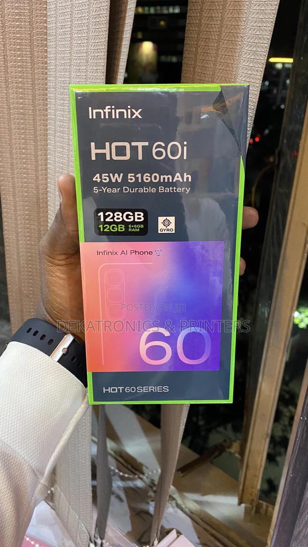 New Infinix Hot 50i 256 GB Black