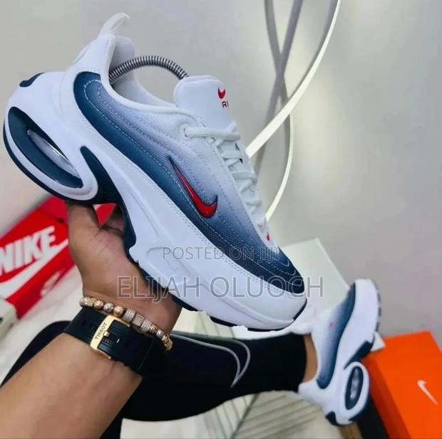 Nike Airmax Portal White/Light Blue - thumbnail 3
