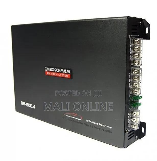 Boschmann Bm-600.4 Car Audio Amplifier 8000w Max