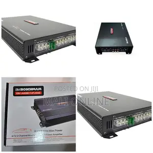 Boschmann Bm-600.4 Car Audio Amplifier 8000w Max
