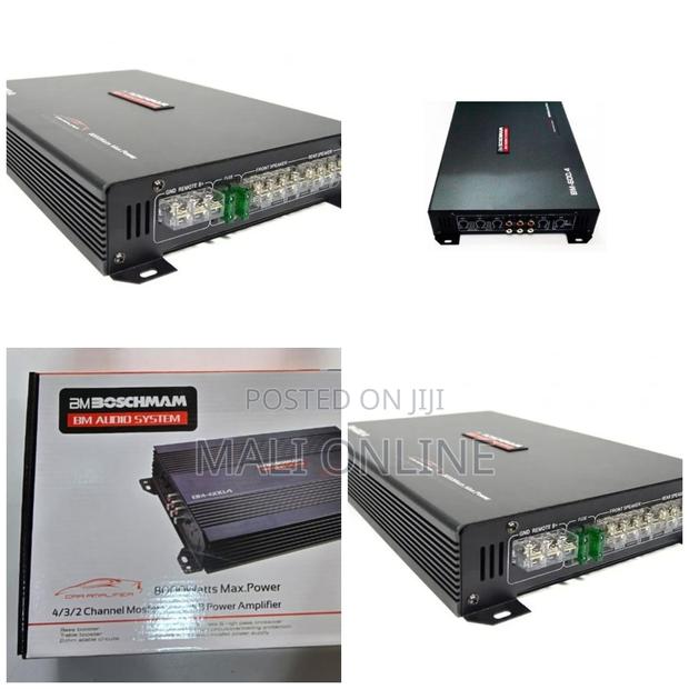 Boschmann Bm-600.4 Car Audio Amplifier 8000w Max - thumbnail 2