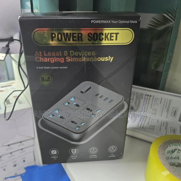 Powermax 8 In 1 Power Strip