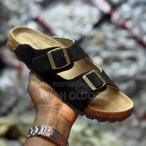 Sueded Leather Birkenstock Sandals