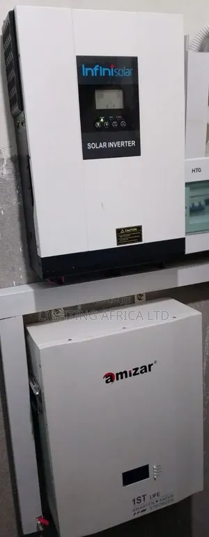5kw - 48v Hybrid Inverter 100ah (5.1kwh) Lithium Battery