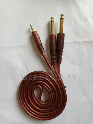 Single Jack Pin To Dualjack High Quality Cable