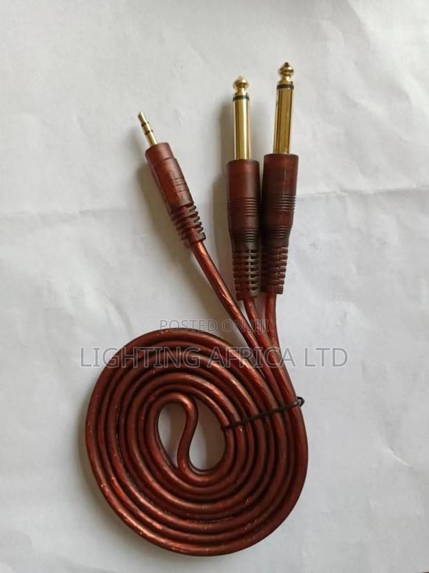 Single Jack Pin To Dualjack High Quality Cable - main view
