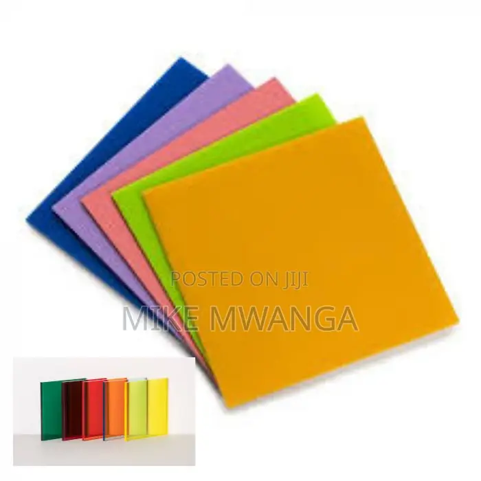 Vibrant Coloured Acrylic Sheets (Perspex)