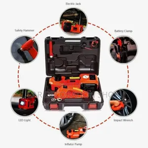New 5ton Electric Jack With Wrench and Inflating Pump
