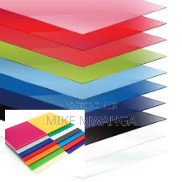 Impact-Resistant Coloured Acrylic Sheets (Perspex) - main view