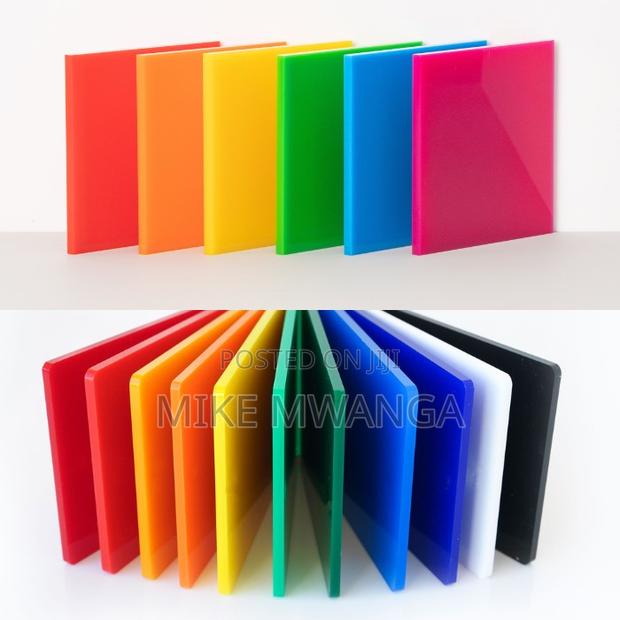 1220mm X 2440mm Coloured Acrylic Sheets (Perspex) - main view